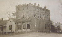 The first Bank of Jamestown Building